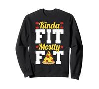 Kinda Fit Mostly Fat Funny Gym Design Sudadera