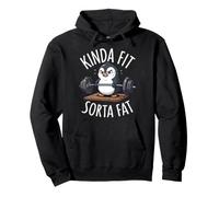 Kinda Fit Sorta Fat Gordo Oso Sudadera con Capucha
