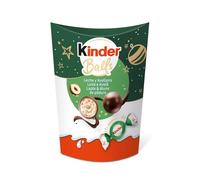 Kinder Balls - Pack 3 Unidades de 164 gr. - Bolas Rellenas de Chocolate Kinder con Leche y Avellana