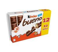 Kinder Bueno, 12 x 43g, Pack de 12.