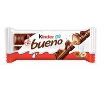 Kinder Bueno Pack de 15X43g: Deliciosas Barritas de Chocolate con Avellanas 645g