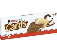 KINDER Cards chocolatinas paquete 5 uds 128 gr