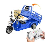 Kinder Fernbedienungsauto - Dreirad Drift Truck Mit Licht Sound | 24GHz Steuerung Spielzeugfahrzeug | Stunt Fahrzeug Für Innenräume Fliesenböden | Aluminiumlegierung ABS Konstruktion | Geburtsta