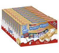 Kinder Happy Hippo Hazelnut 5 x 103.5 g (Pack of 10, Total 50 Bars)