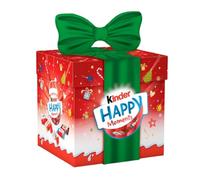 Kinder Happy Moments - Paquete de regalo - 66 bombones surtidos Kinder, mezcla de aperitivos dulces en formato mini, idea de regalo de Navidad, paquete navideño de 382 g