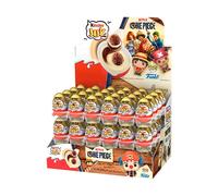 Kinder Joy One Piece Netflix x Funko - Caja 72 Huevos Sorpresa de 20 g - Crema de Leche y Cacao