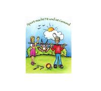 Kinder Malbuch Sport macht Fit und ist Gesund: Das große Sport Malbuch für Kinder