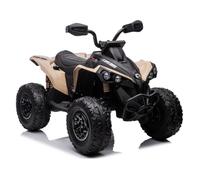 Kinder Quad Coche Eléctrico 12V 4x45W EVA LED MP3 USB Bluetooth Khaki