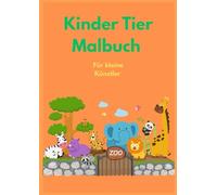 Kinder Tier Malbuch: 24 süße Ausmalbilder