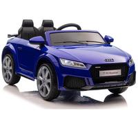 Kinderauto Eléctrico Audi TT RS Roadster 12V Azul LED RC Con Ruedas EVA