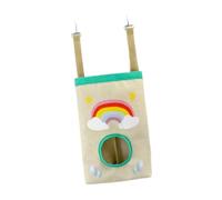 KinderCoring Comedero de para Conejos Bolsa Accesoria de Alimentos para Animales de Dispensador de Portátil Resistente Adecuado para