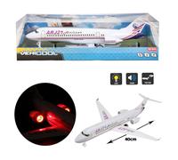 Kinderflugzeug Juguete Avión de Pasajeros Toi-Toys Vehicool con Luz y Sonido
