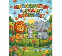 Kindergarten Alphabet Worksheet: Learn the ABCs with Tracing, Colouring, Letter Recognition, and Early Learning Games