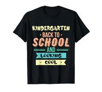 Kindergarten Back To School and Looking Cool Camiseta gráfica económica