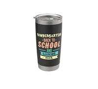 Kindergarten Back To School And Looking Cool Vaso térmico de acero inoxidable de doble pared