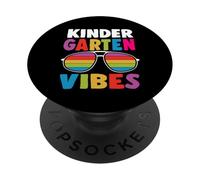 Kindergarten Back To School Sunglasses Vibes Retro First Day PopSockets PopGrip Adhesivo