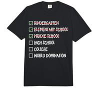 Kindergarten Elementary School Middle School 2026 Graduation Comfort Colors Adult Heavyweight T-Shirt