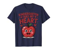Kindergarten Has My Heart Teacher Valentine Love Kids Camiseta