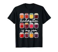 Kindergarten Is My Jam, Maestra de jardín de Infantes, Cute Groovy Camiseta