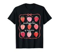 Kindergarten Is My Jam Strawberry Maestros Estudiantes Camiseta