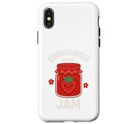 Kindergarten Is My Jam Strawberry Regreso a la Escuela Niñas Niños Carcasa para iPhone X/XS