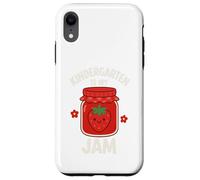 Kindergarten Is My Jam Strawberry Regreso a la Escuela Niñas Niños Carcasa para iPhone XR