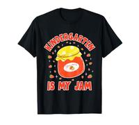 Kindergarten Is My Jam Strawberry Teacher Kid Back To School Camiseta
