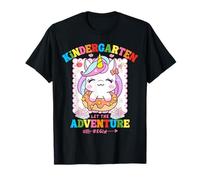 Kindergarten Let The Adventure Begin Cute Unicorn Lover Girl Camiseta