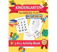 Kindergarten Numbers Fun: Trace, Color & Match (Kindergarten Activity Books)