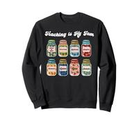 Kindergarten Pre K Teacher Teaching is My Jam Vuelta al Cole Sudadera