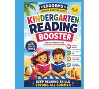 Kindergarten Reading Booster: Fun Daily Practice for Confident Young Readers | Phonics, Sight Words, ABC Order, Missing Letters, Tracing & Handwriting Activities for Kids Ages 4-6