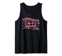 Kindergarten Squad Funny Back To School For Kids Camiseta sin Mangas