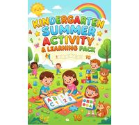 Kindergarten Summer Activity & Learning Pack: Fun Educational Activities, Math, Reading, Tracing, Coloring & Games for Kids