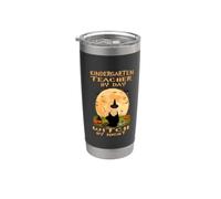 Kindergarten Teacher By Day Witch By Night Halloween Costume Vaso térmico de acero inoxidable de doble pared