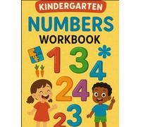 Kindergarten Tracing & Numbers Workbook