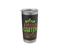 Kindergarten Tribe Funny Back To School Student Teacher Kids Vaso térmico de acero inoxidable de doble pared