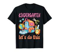 Kindergarten Vamos a Hacer Esta Aventura Escolar Aprendizaje Diversión Niños Camiseta