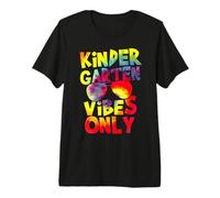 Kindergarten Vibes Back To School Teacher Student Tie Dye Camiseta Premium