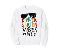 Kindergarten Vibes Only Regreso a la Escuela Cool Kids Teacher Sudadera