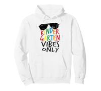 Kindergarten Vibes Only Regreso a la Escuela Cool Kids Teacher Sudadera con Capucha
