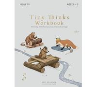 Kindergarten Workbook for 5 Year Olds: Logic Puzzles, Mazes, Math & Pattern Activities: Tiny Thinks Builders Edition Construction Edition Screen-Free ... (Tiny Thinks Strategic Navigator (5-6))