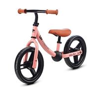Kinderkraft, 2WAY Next Bicicleta sin Pedales, Bicicleta Infantil, Bici Bebe, Cuadro Bajo, Regulable, Sillín Blando, A Partir de 2 años hasta 35 kg, Rosa