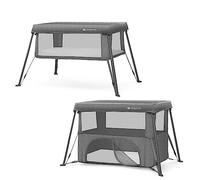 Kinderkraft Cami Cuna de Viaje para bebé 3 en 1, Parque de Juegos, Fácil de Plegar, Ligera y móvil, Bolsa de Viaje incluida, Gris