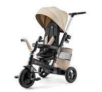 Kinderkraft Easytwist - Triciclo Infantil, con Accesorios, Ventana de Techo, Cinturones de Seguridad, rotación de 360 Grados, Rueda Libre, Barra de Empuje, a Partir de 9 Meses hasta 5 años, Asiento