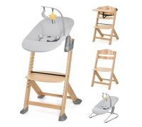 Kinderkraft ENOCK + CALMEE, Trona evolutiva con hamaca, Blanco