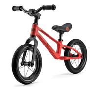 Kinderkraft ETER Bicicleta sin Pedales, Bicicleta Infantil, Bici Bebe, Regulable, Sillín Blando, A Partir de 2 años, hasta 35 kg, Rojo