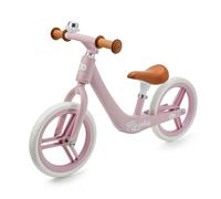 Kinderkraft Fly Plus 2 Bicicleta sin Pedales, Bicicleta Niño 2 años, Bicicleta 2 Ruedas, Bicicleta de Equilibrio, Sillín Ajustable, con Accesorios, con Freno, Ruedas Grandes, 35 kg, Rosa