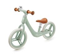 Kinderkraft Fly Plus 2 Bicicleta sin Pedales, Bicicleta Niño 2 años, Bicicleta 2 Ruedas, Bicicleta de Equilibrio, Sillín Ajustable, con Accesorios, con Freno, Ruedas Grandes, 35 kg, Verde