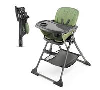 Kinderkraft FOLDEE, Trona bebé, plegable, reclinable, ajustable, Verde