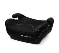 Kinderkraft I-BOOST 2 Silla de coche, Silla de Bebe, Asiento de coche, I-Size, 125-150cm, asiento elevador de 6 a 12 años, fácil de montar, postura ergonómica, espuma adicional, Negro
